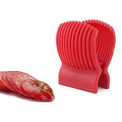 Tomato Holder Slicer Guide Potato/Onion Fruit Vegetable Cutter Tools Hot 1PC
