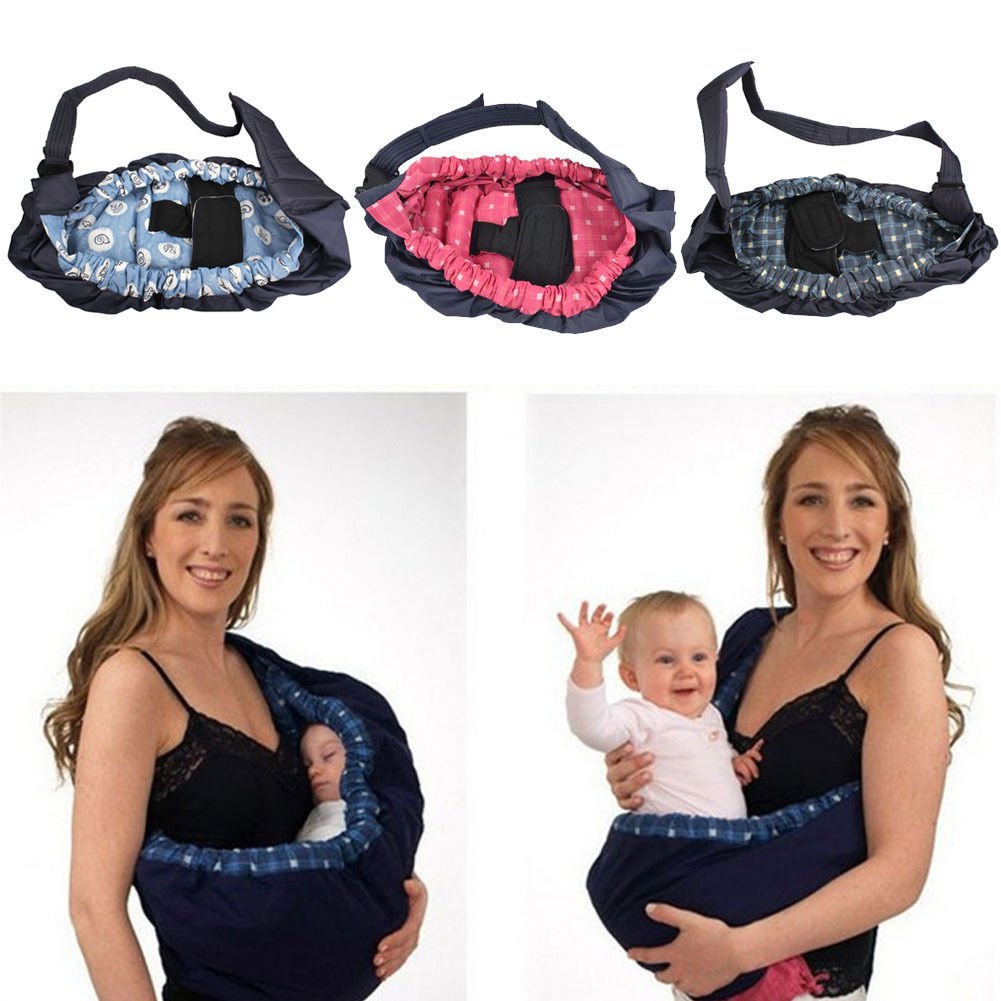 Baby Infant Newborn Adjustable Carrier Sling Wrap Rider Backpack Pouch ...