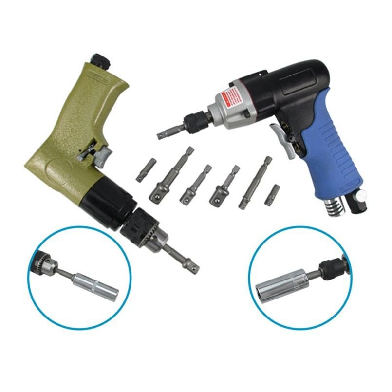 3pcs Socket Adapter Hex Shank to 1/4'' 3/8'' 1/2'' Impact Drill Bits Driver db