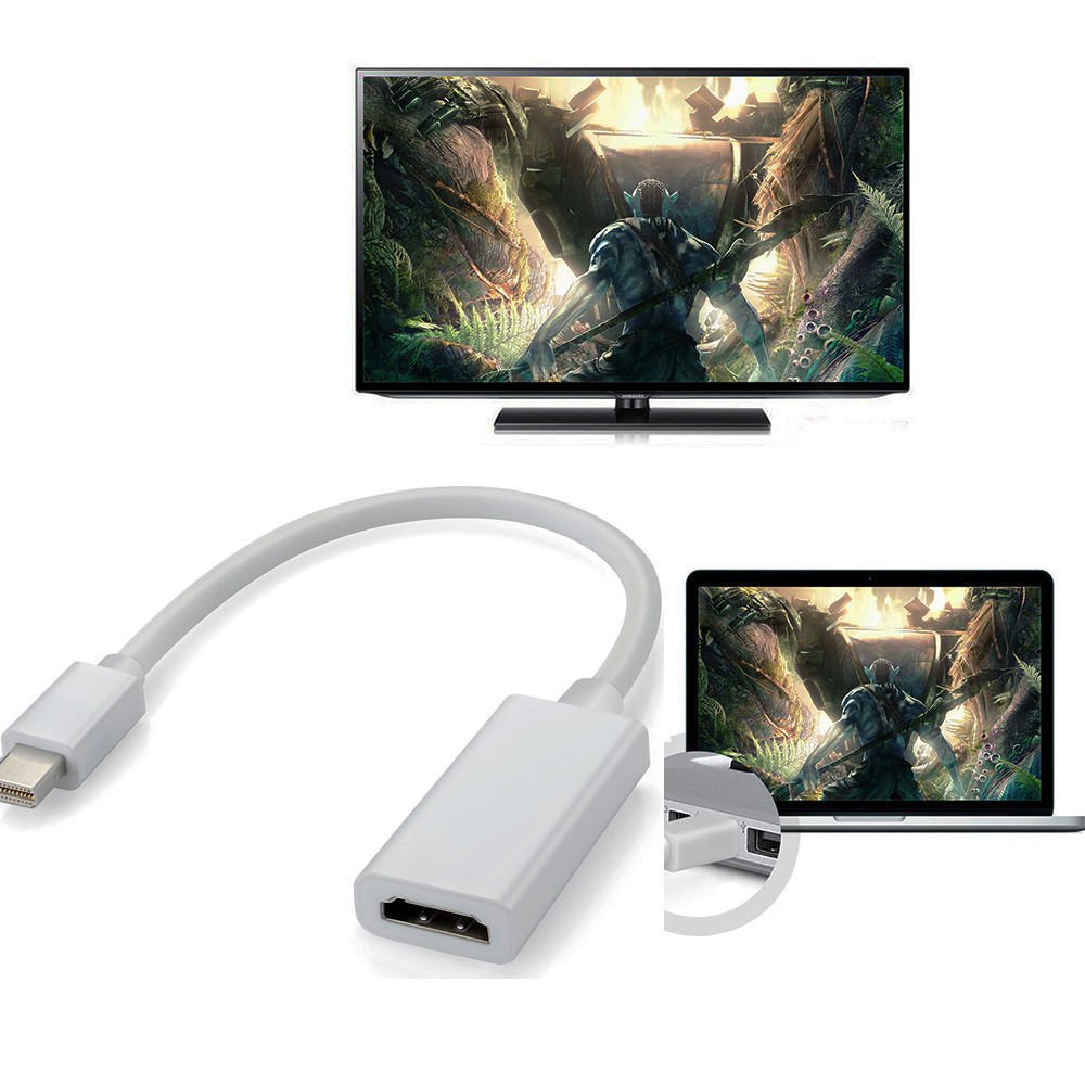 Thunderbolt Mini Display Port DP to HDMI Adapter Cable for Apple Macbook Pro Air db