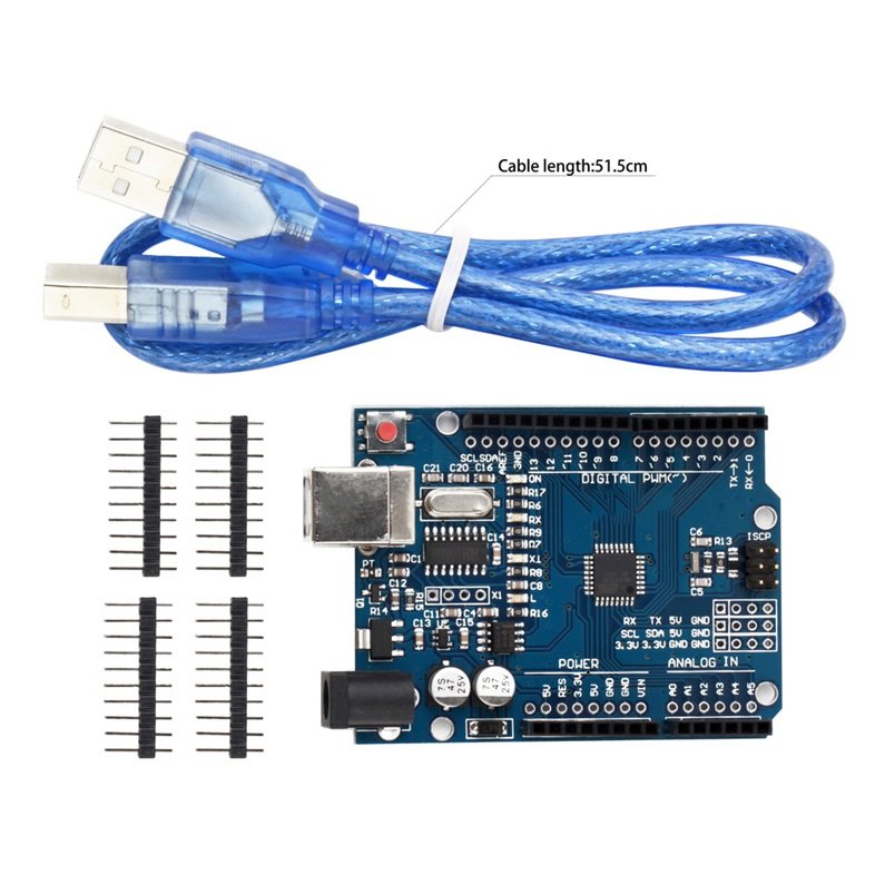 NEW ATmega328P CH340G UNO R3 Board & USB Cable for Arduino DIY db