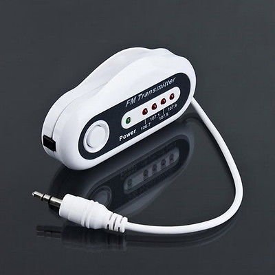4 Channel Wireless Audio FM Transmitter Car Charger for iPod MP3 MP4 db