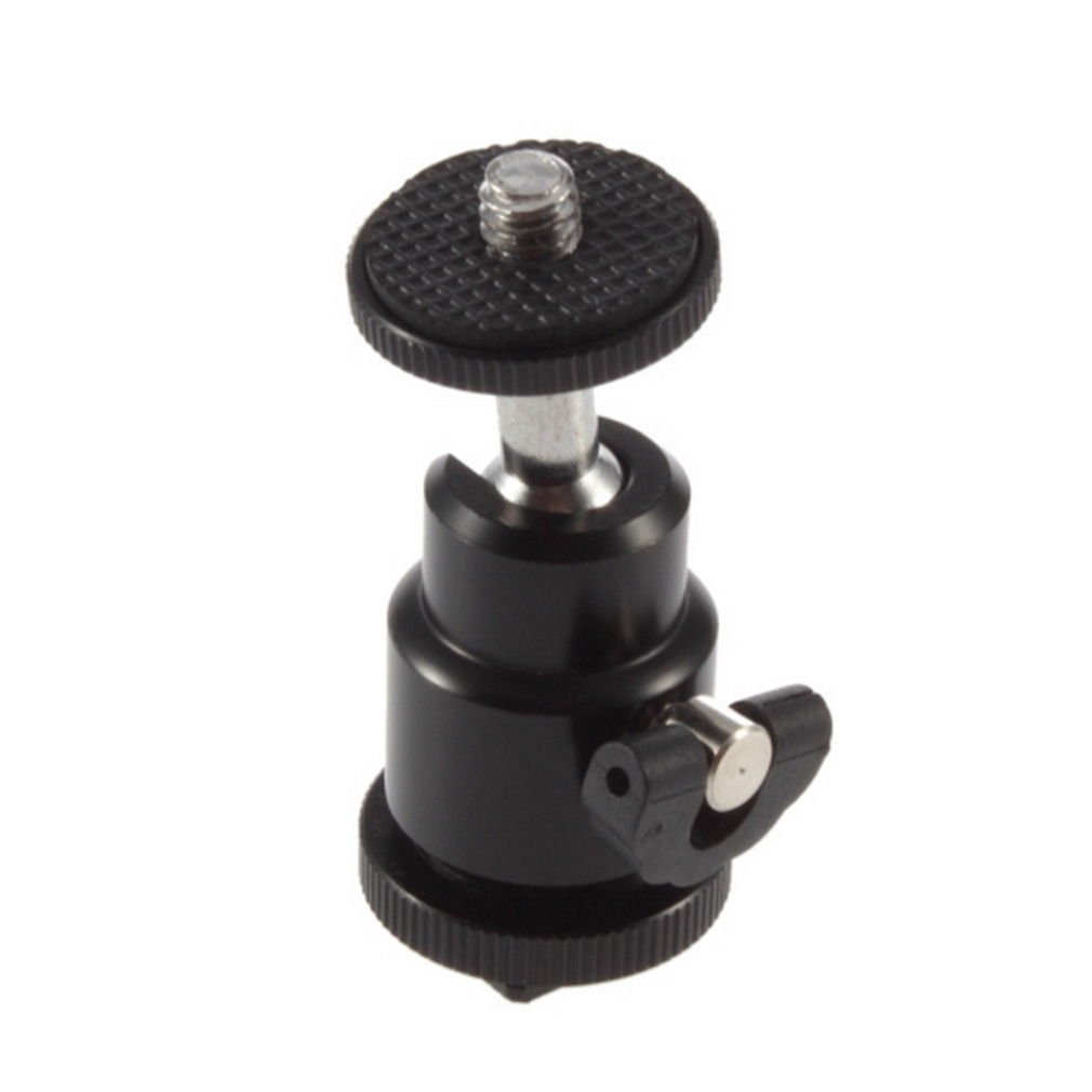 1/4" Mini Ball Head Bracket Holder Mount for Camera Tripod DB