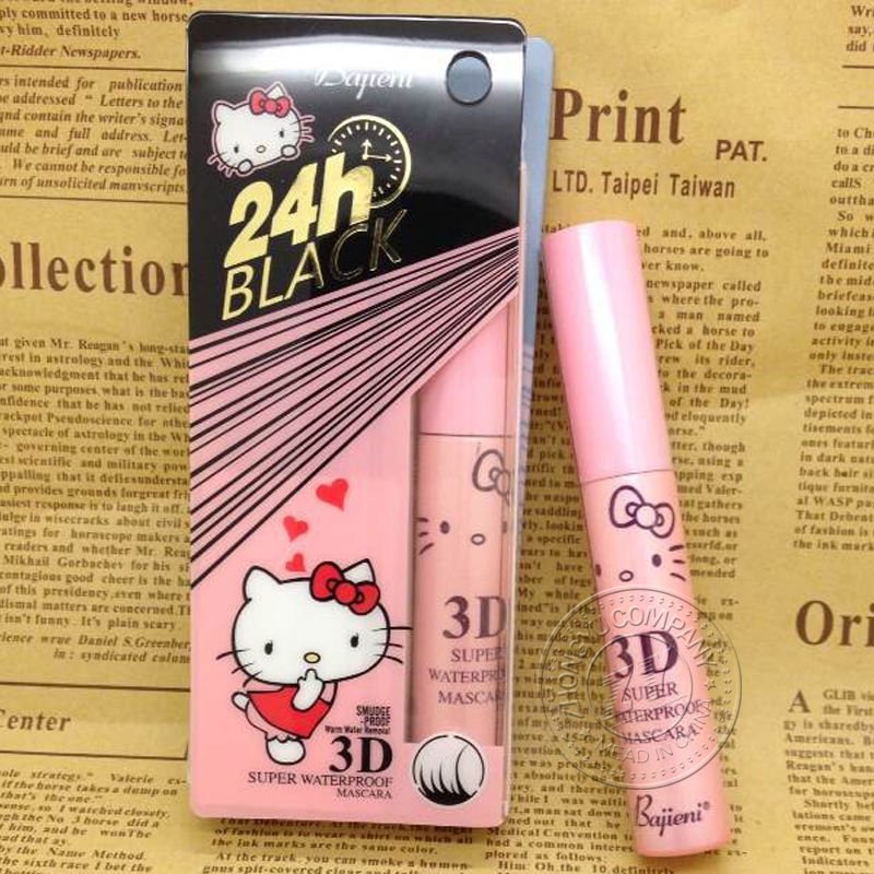 Mascara Black Lash Natural Fiber Waterproof Long Curling Eye Makeup Cosmetic db