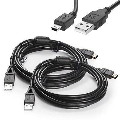 2pcs 6ft USB Charger Charging Cable Cord for Sony Playstation 3 PS3 Controller db