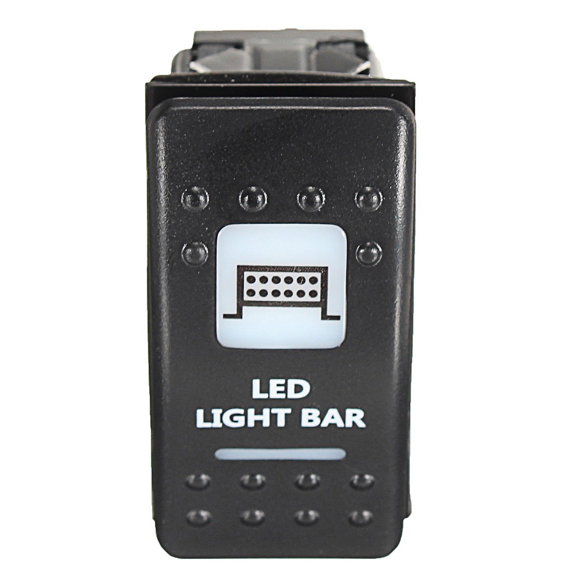Toggle Switch On/Off Rocker Switch LED Light Bar For UTVs Boats Can Am Polaris MN
