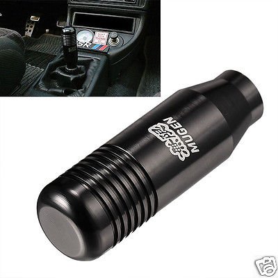 Black Aluminum 5 6 Speed Manual Gear Shifter Stick Shift Knob Lever For Honda ff