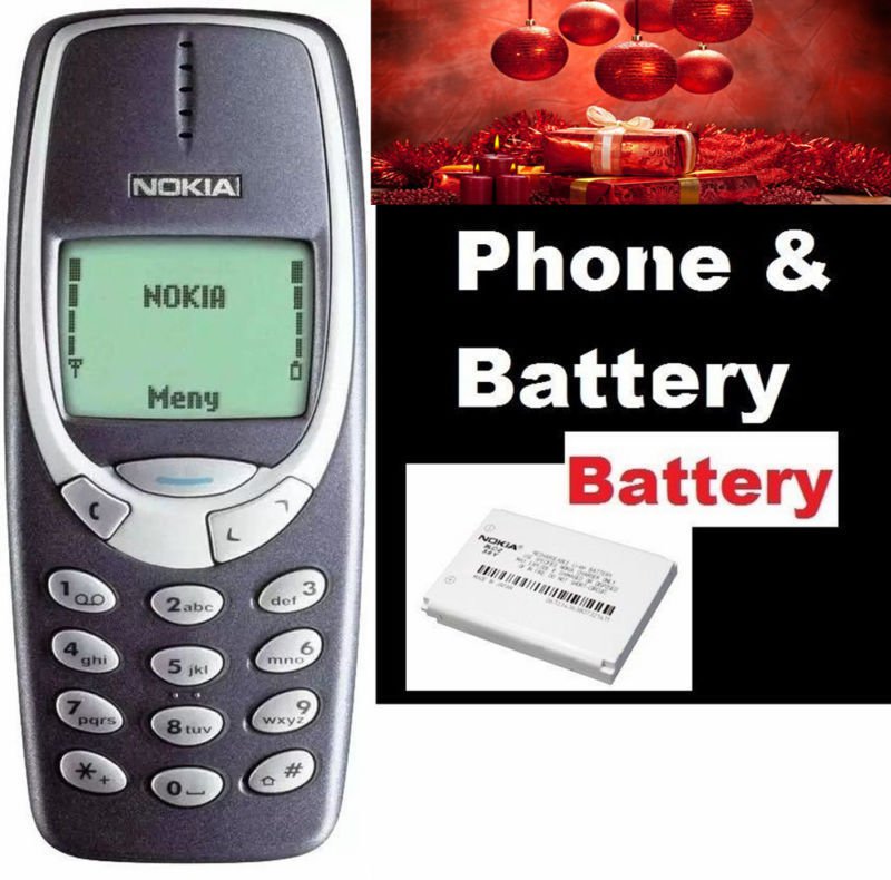 Refurbished FACTORY UNLOCKED Nokia 3310 MOBILE PHONE GSM Sim Multi Languages Phone