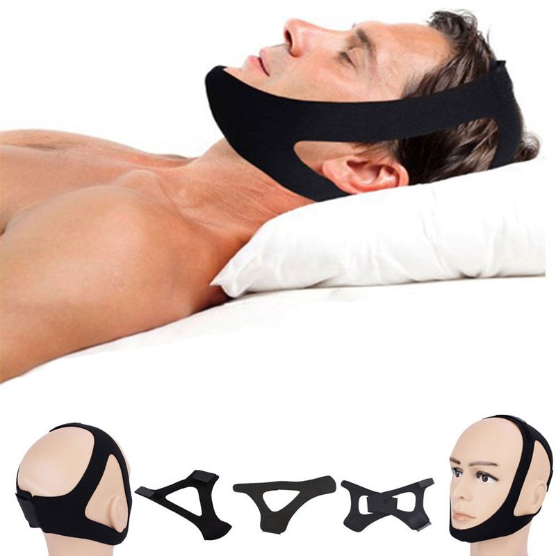 Stop Snoring Chin Strap SNORE BELT Anti Apnea Jaw Solution Sleep new