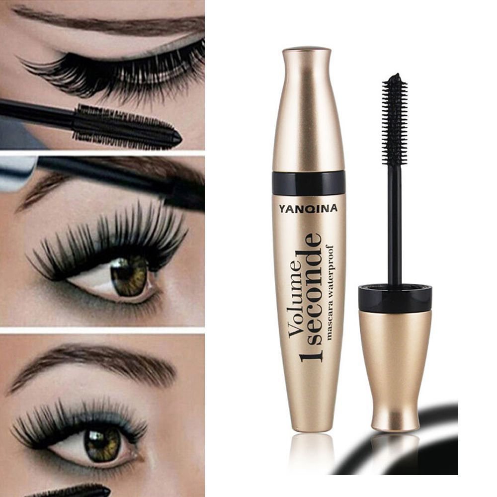 2 x Waterproof Makeup 3D Fiber Long Curling Eyelash Mascara Extension