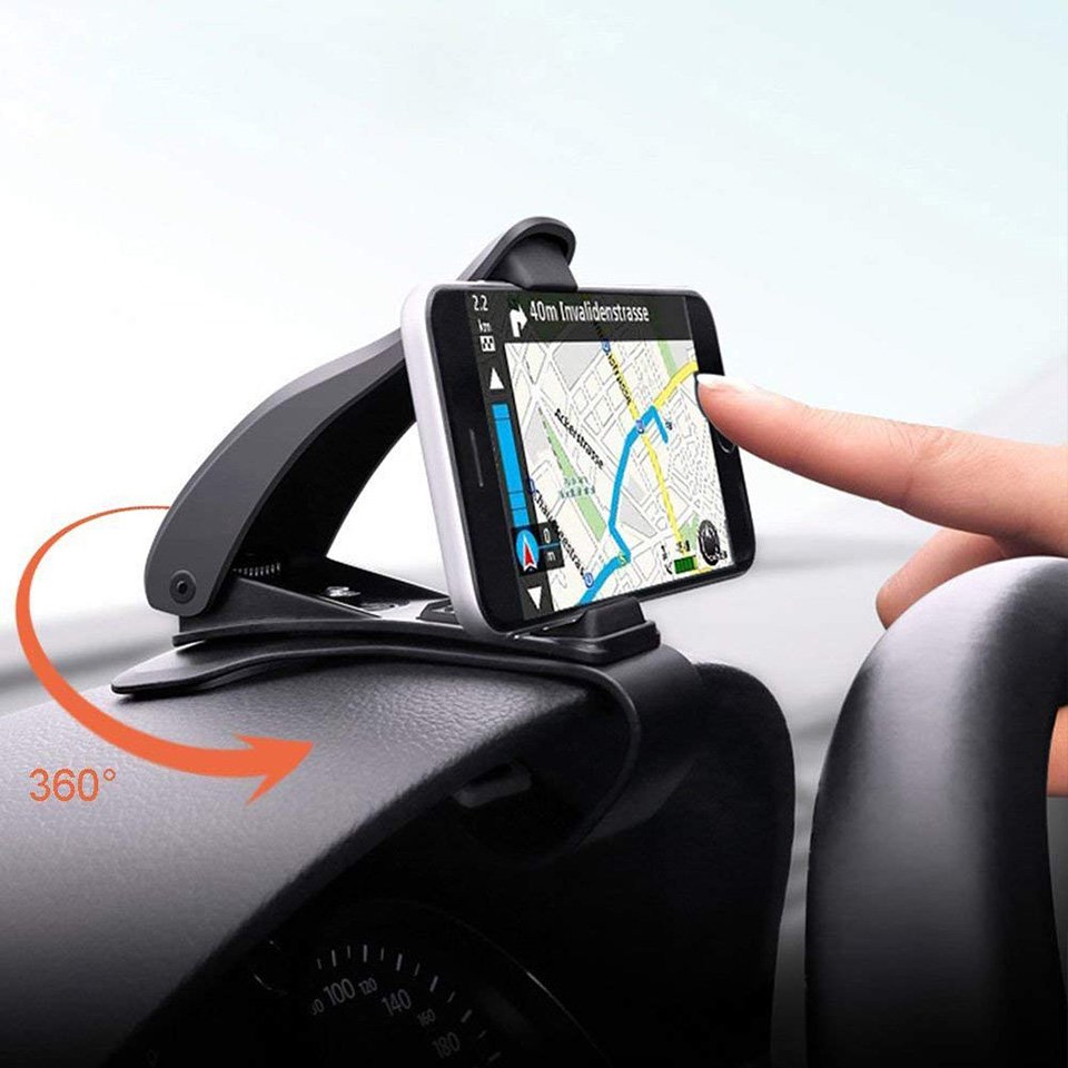 Car Phone Holder 360 Degree GPS Navigation Dashboard Phone Holder