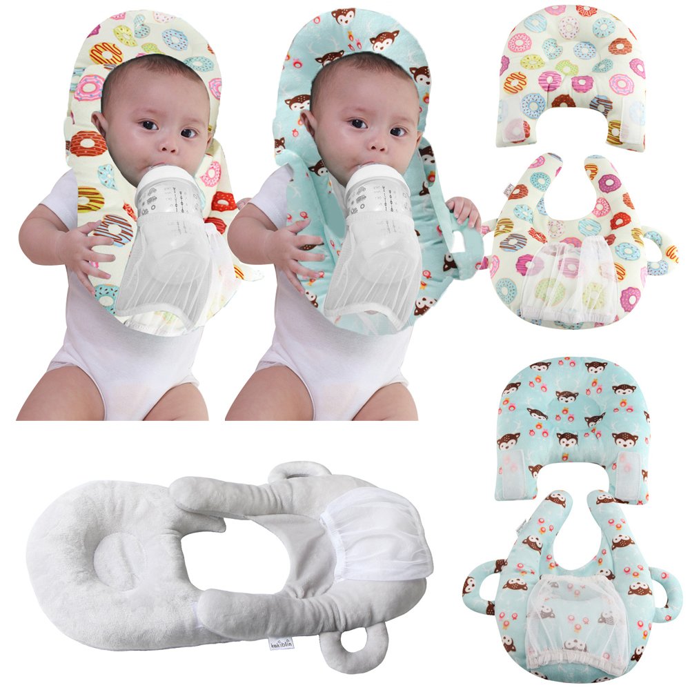 Baby Bottle Holder Feeding Pillow Infant Self Nursing pad Baby Pillow