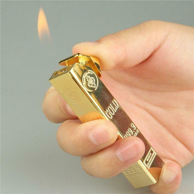 Torch Jet Gas Lighter Refillable Butane Adjustable Flame Cigarette Fire Lighter