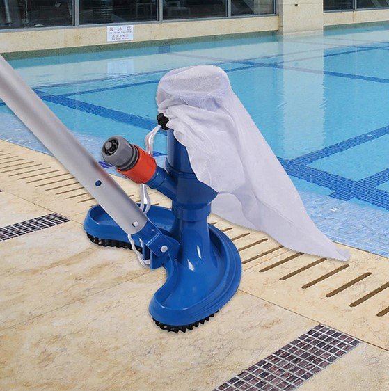 Swimming Pool Vacuum Cleaner Cleaning Disinfect Tool Cleaner Brush with Handle nn