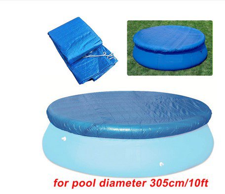 Swimming Pool Cover Round Rectangle Waterproof Cover Mat For 10 ft