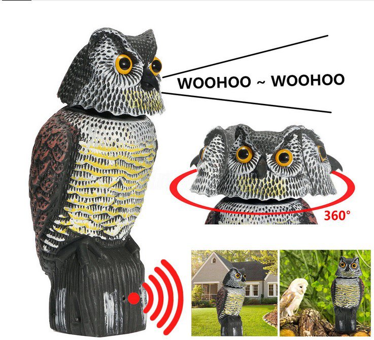 Owl ScarerGarden Owl Sound Power Scarer