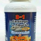 3 en 1 CARTILAGO TIBURON GLUCOSAMINA CALCIO CORAL REFORZADO