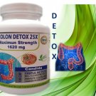 Detox Colon & Body Cleanse Maximum Strength Cleansing Diet Weight Loss 100 Pills