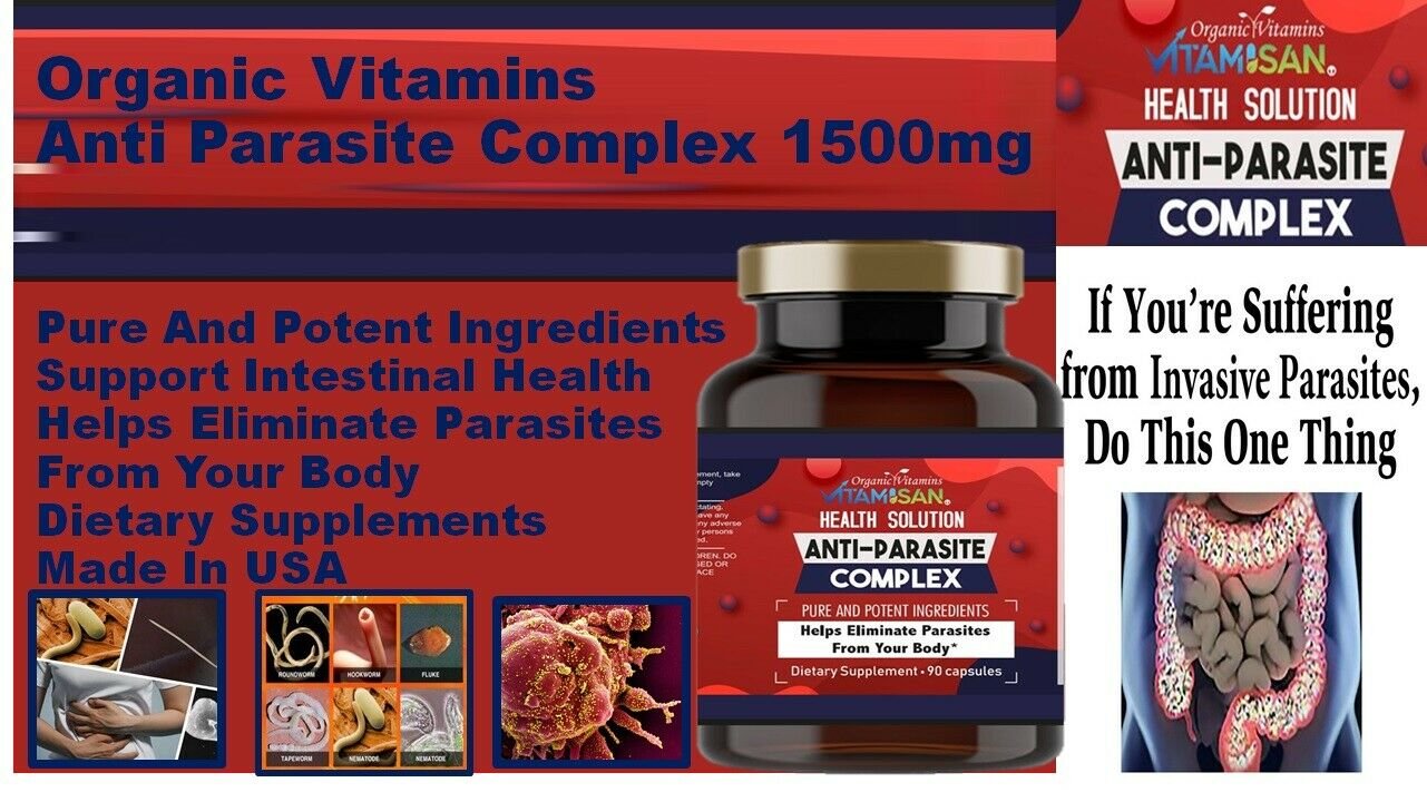 Parasite Cleanse DETOX Liver Colon Yeast Blood KILL colon clease 90