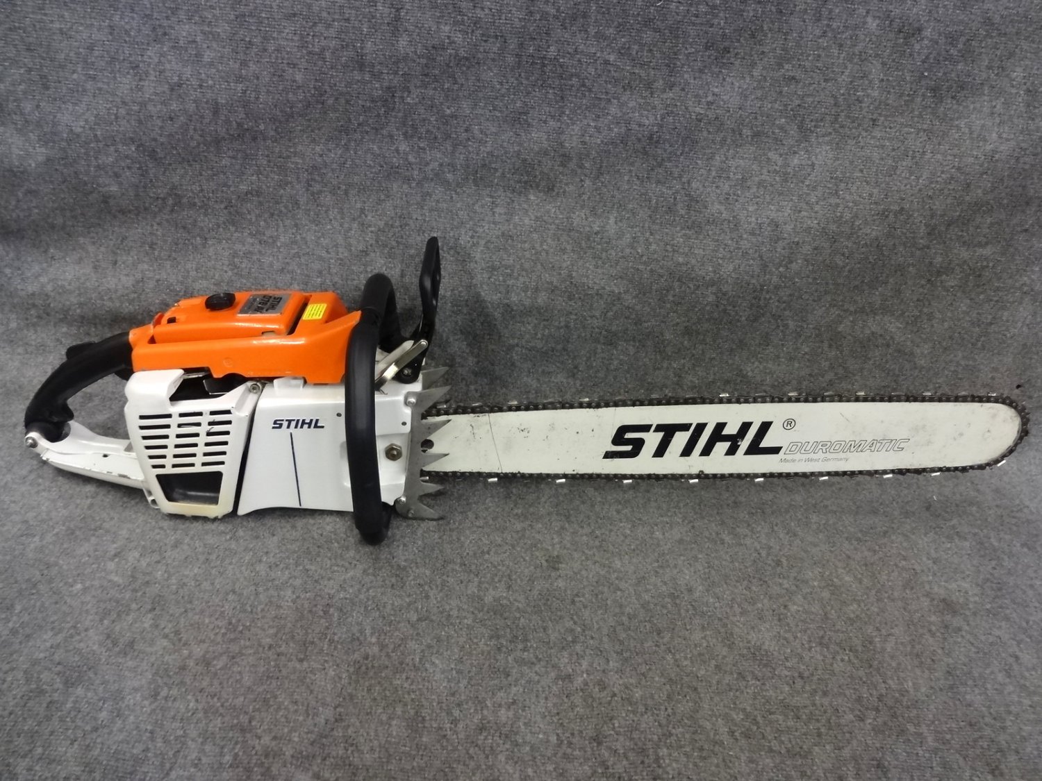 STIHL O76, 076 AV GAS CHAINSAW 28" BAR 111CC, 7HP ((RUNS EXCELLENT VERY