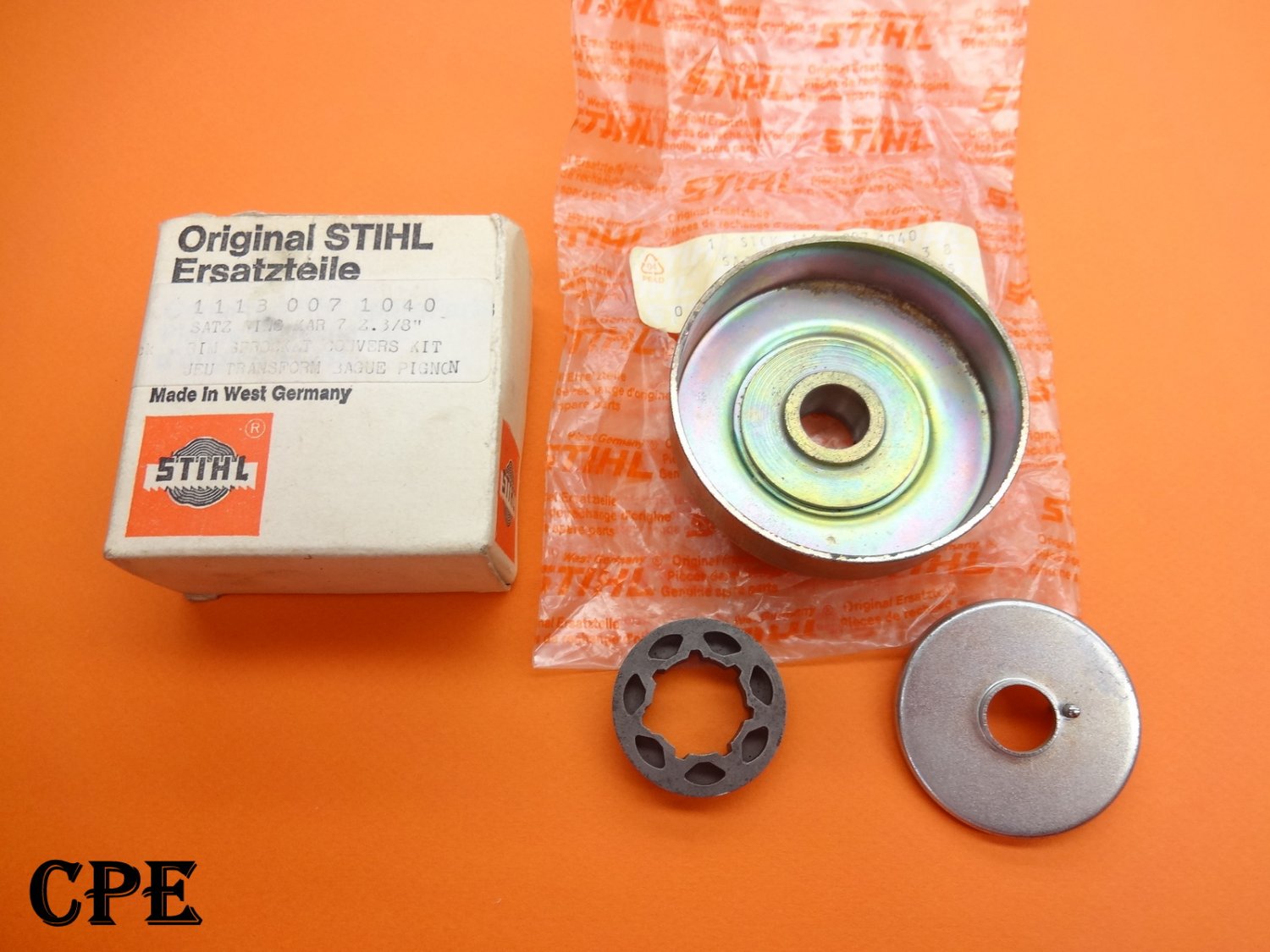 NEW OEM STIHL 3/8", 7T CHAIN RIM SPROCKET CLUTCH DRUM KIT 030 031 032