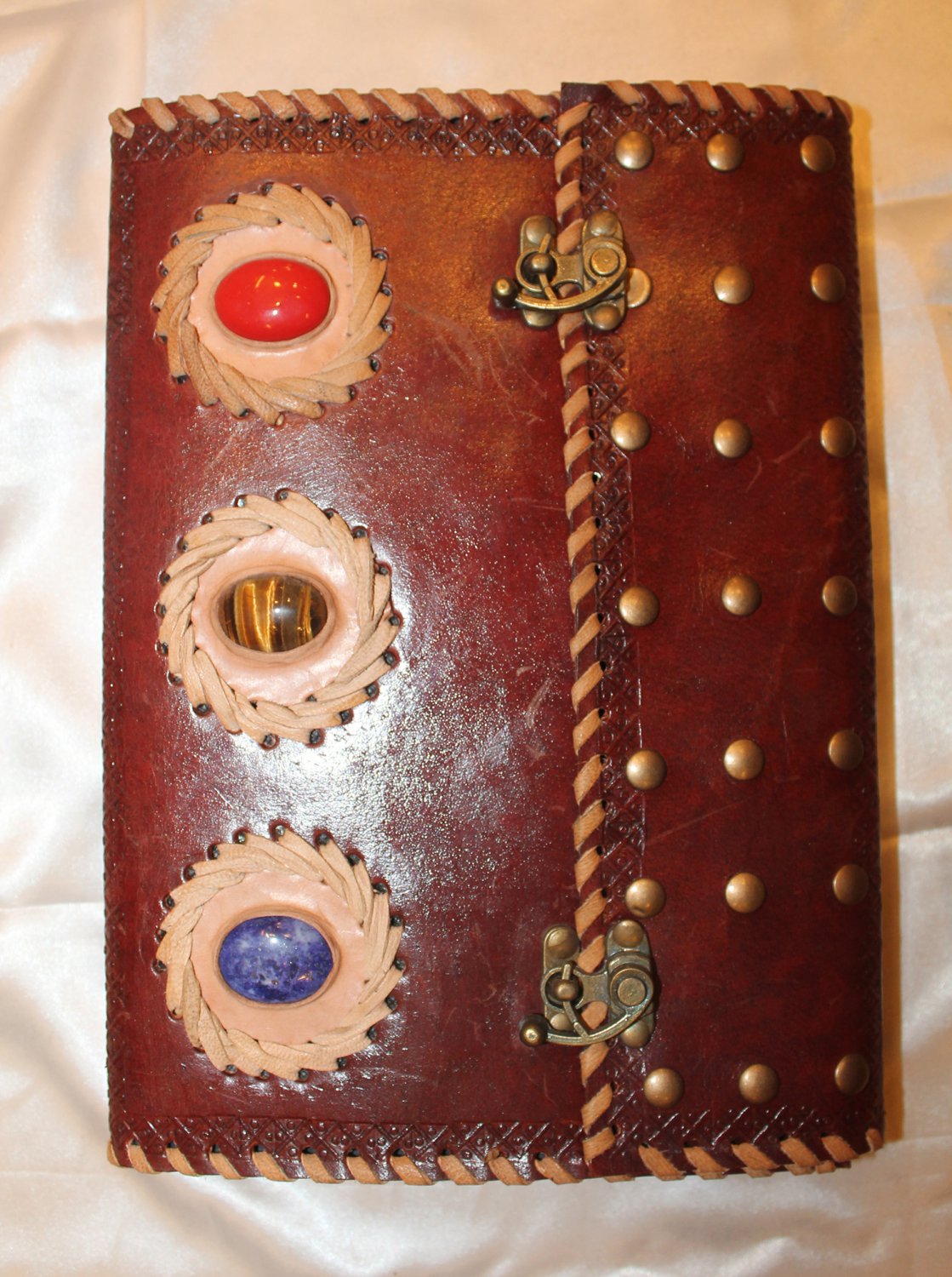 Leather journal / scrapbook / sketchbook / diary.