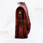 Handcrafted leather purse, leather crossbody bag for women, leather saddle shoulder bag women