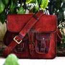 Retro Style Leather Messenger Bag, Brown Leather Shoulder Bag, Retro Style Leather Messenger Bag, Brown Leather Shoulder Bag,