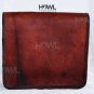 Retro Style Leather Messenger Bag, Brown Leather Shoulder Bag,