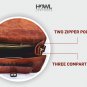High Quality Retro Style Genuine  Leather Bag, Handcrafted Leather Messenger bag for men/Women