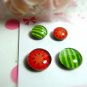 Watermelon Design Magnetic Children Earrings
