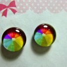 Colourful Magnetic Stud Earrings