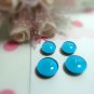 Light Skyblue Magnetic Stud Earrings