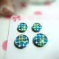 Abstract Magnetic Stud Earrings