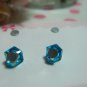 Colored Crystal Magnetic Stud Earrings