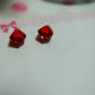 Colored Crystal Magnetic Stud Earrings