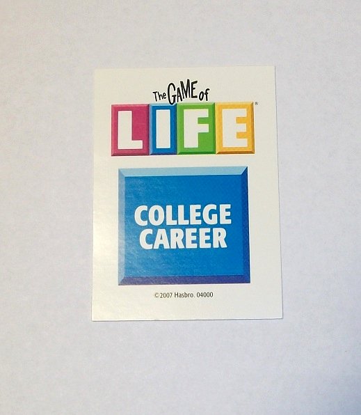 the game of life cards