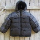 Boys Black and Gray Faded Glory Coat Size 4T