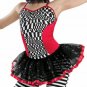 Girls Size7-9 Large Dance Dress Up Play Costume Ballet Weissman, Black Red