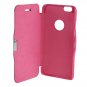Magnetic Flip Leather Diamond Decor Bling Case For 4.7 Inch iPhone 6 Pink