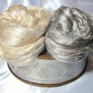 Exotic Roving Yak/Silk & Baby Camel/Silk top sampler set!