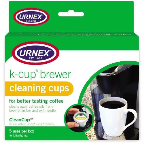 Urnex Kcup Brewer Cleaner 5 Pack WORKS WITH ALL KCUP BREWERS!