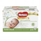GENUINE HUGGIES Natural Care Baby Wipes 3 Refill Packs (648  Sheets) FAST SHIP!!