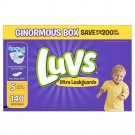 Luvs Ultra Leakguards Diapers BRAND NEW SEALED BOX Size 5 140 Diapers