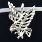 Sterling Silver Eagle Swooping Pendant Charm New