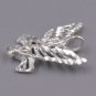 Sterling Silver Eagle Swooping Pendant Charm New