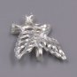 Sterling Silver Eagle Swooping Pendant Charm New
