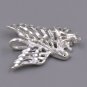 Sterling Silver Eagle Swooping Pendant Charm New