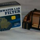 VINTAGE LONGLIFE UNDERWATER LAB BOX FILTER NEW UNIQUE COLLECTOR ITEM