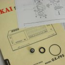 Akai GX-F95 GX-F90  Cassette Deck Belt Kit w Instruct